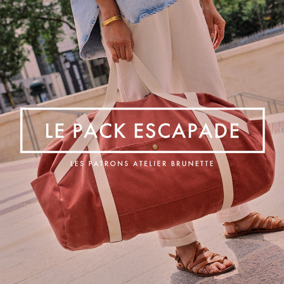 Atelier Brunette - LE Pack Escapade Bags Sewing Pattern