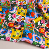 Floral Scrapbook Soft Cotton Poplin Fabric