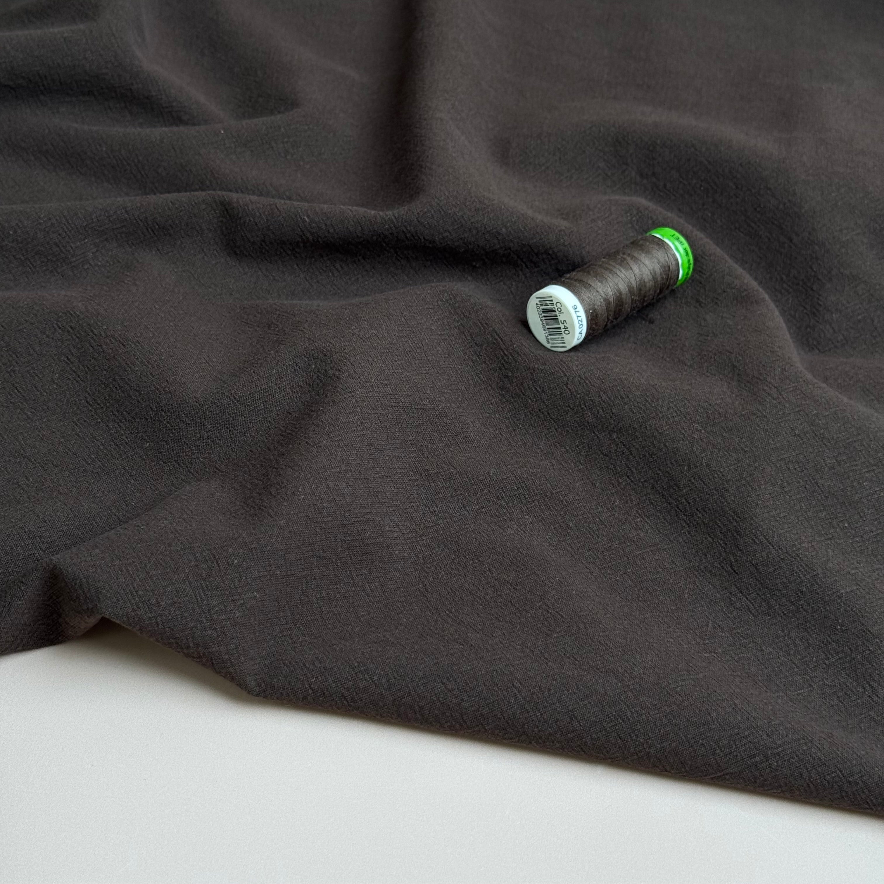 Vintage Washed Cotton in Brown