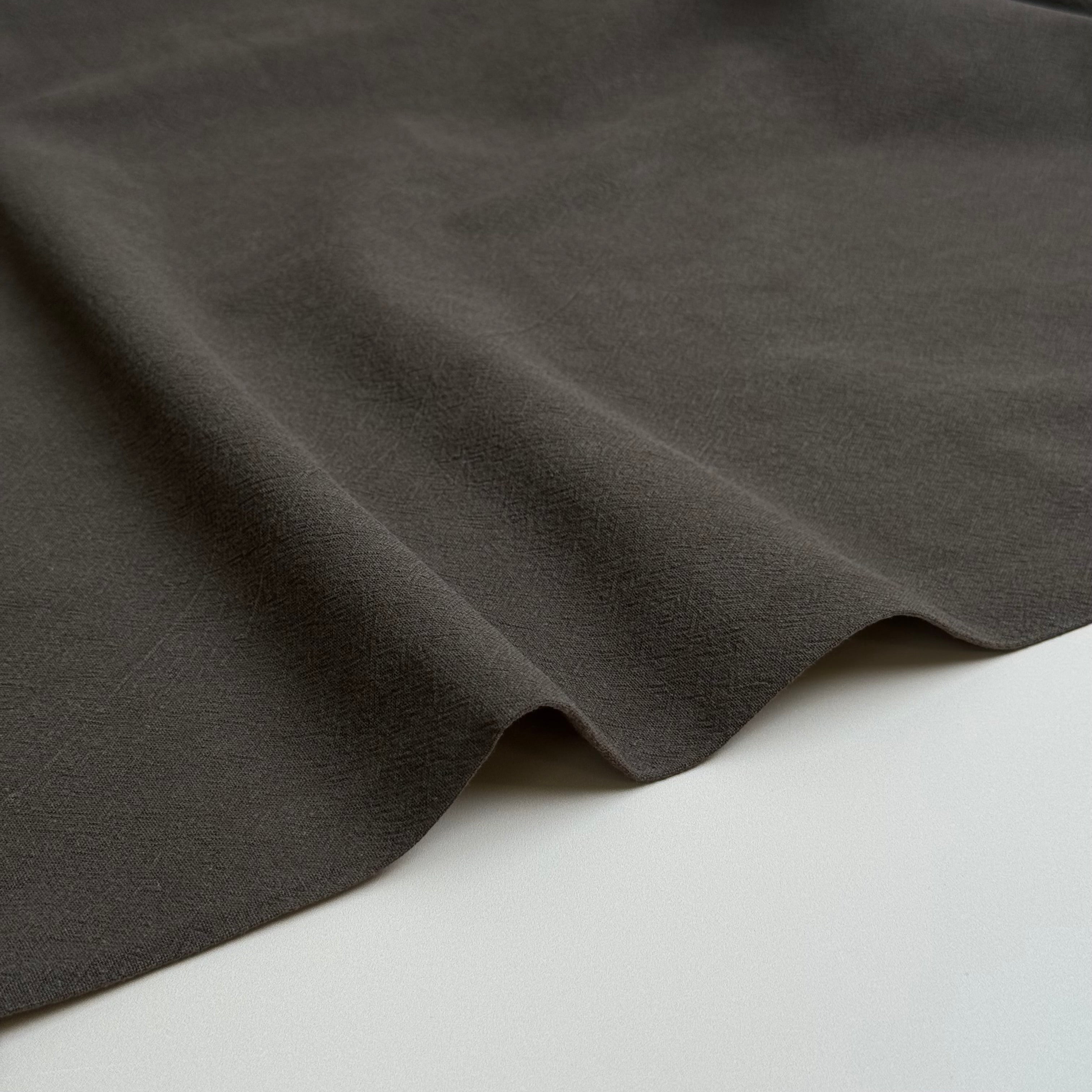 Vintage Washed Cotton in Brown