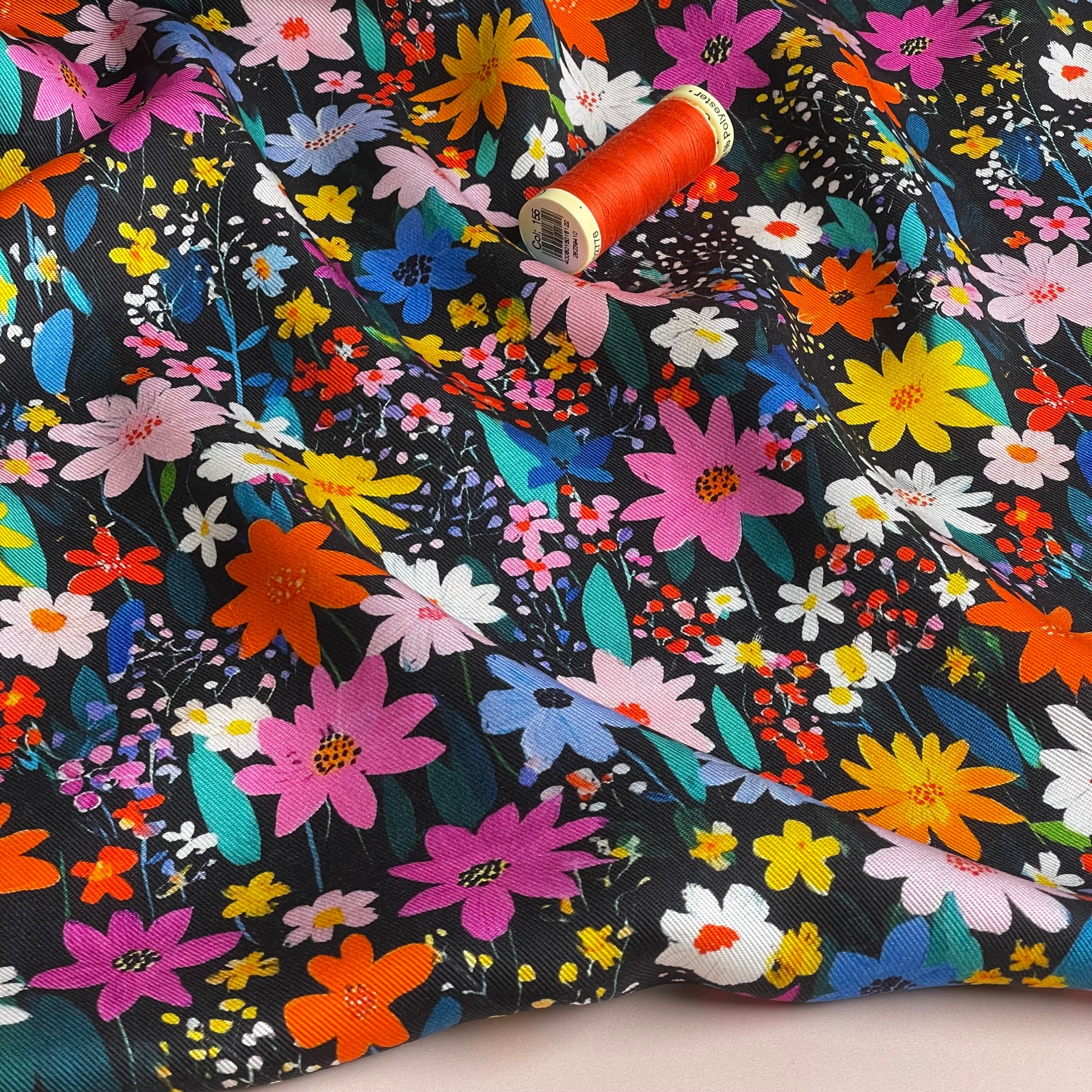 Dark Meadow Lyocell Twill Fabrica