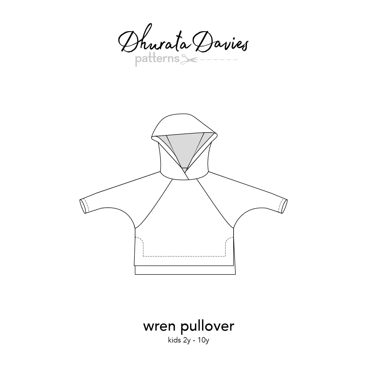 Dhurata Davies - Wren Pullover - Paper Children's Sewing Pattern