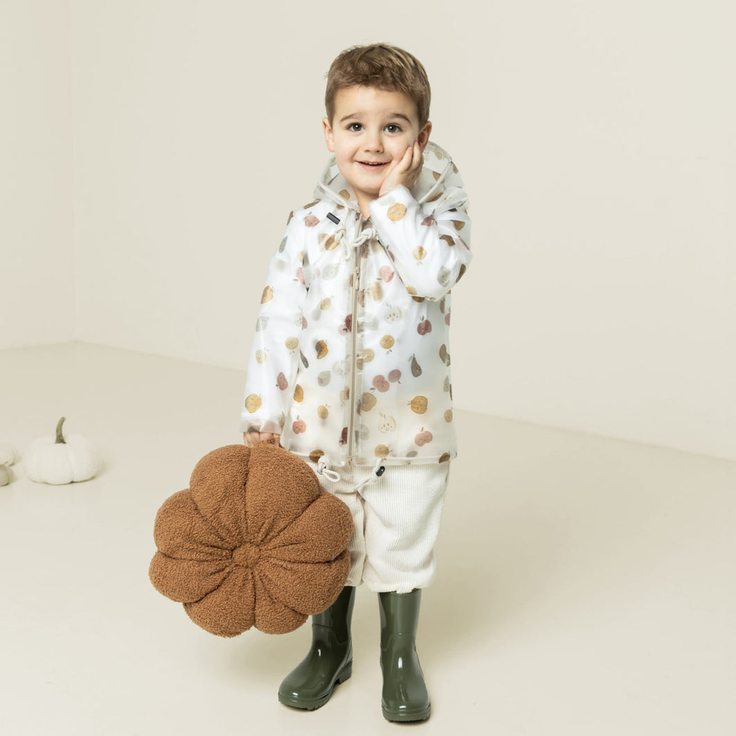 Autumn Harvest Transparent Raincoat Fabric