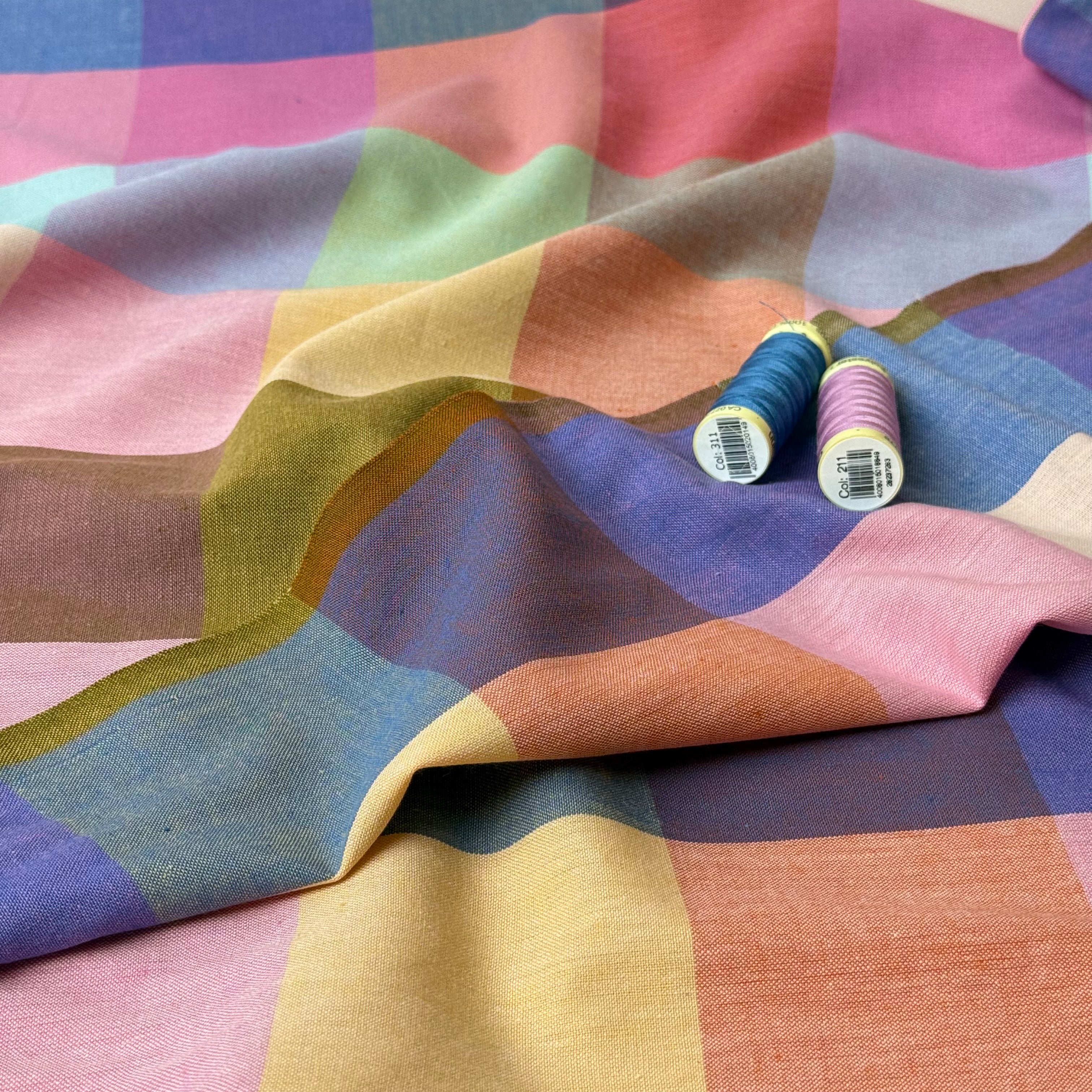 Fableism Supply Co - Midsummer Plaid Yarn Dyed Cotton from Swedish Holidays