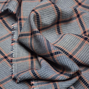 Cousette - Gold Rush Viscose Tartan Fabric