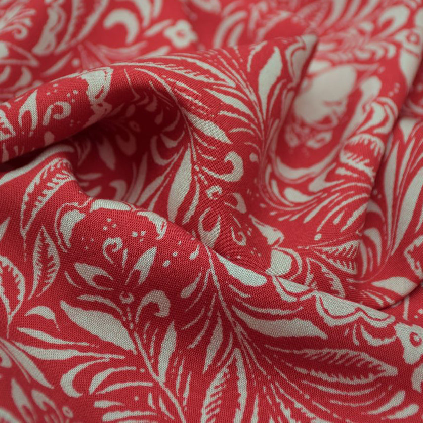 Cousette - Maarinsky in Brick Red Viscose Fabric
