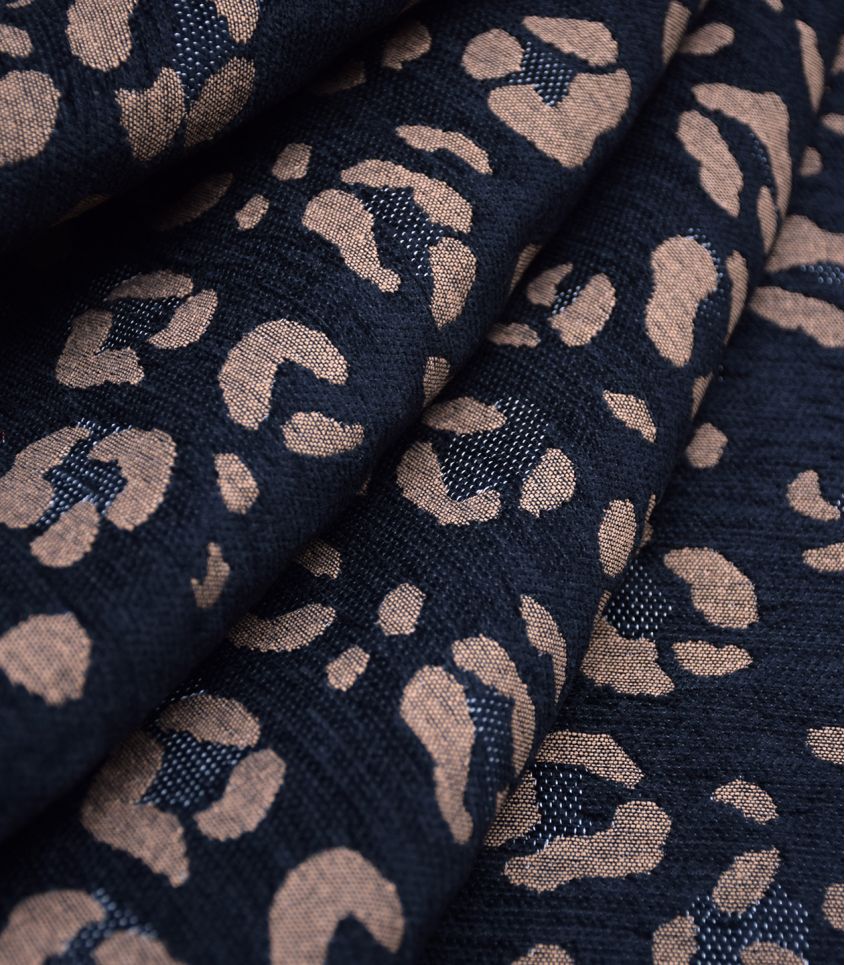 Cousette - Fawn Velvet Jacquard Fabric