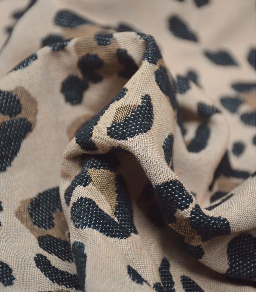 Cousette - Fawn Velvet Jacquard Fabric