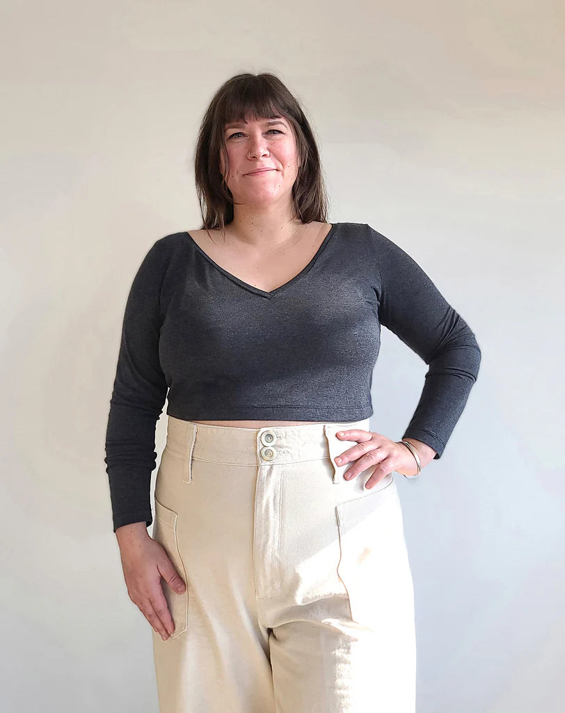 Sewing Kit - The Skyline Tee in Essential Chic Cotton Jersey - Multiple Colours