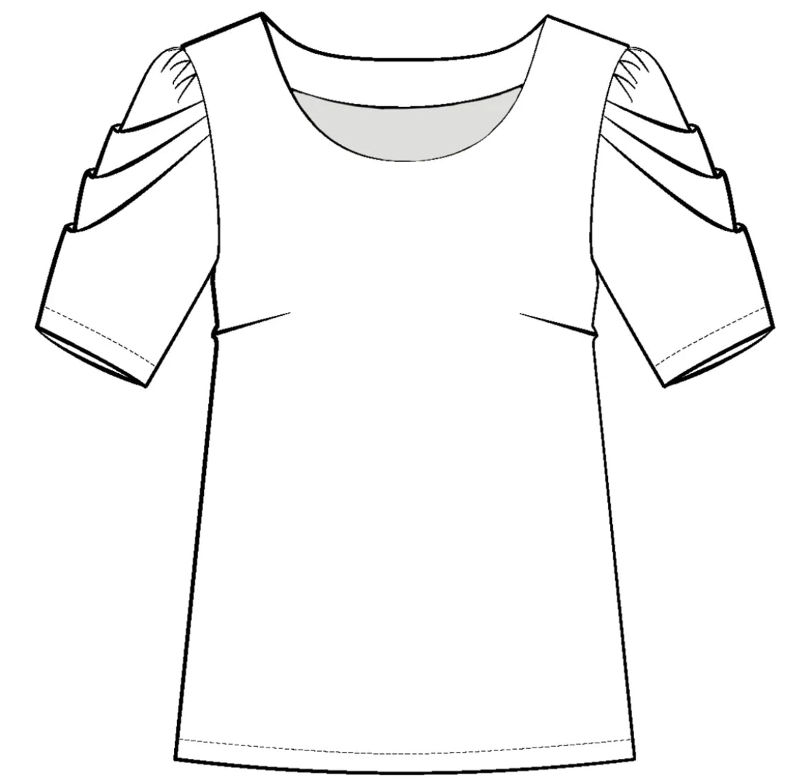 Maison Fauve - DOLL Blouse Paper Sewing Pattern