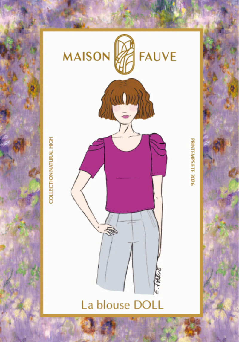 Maison Fauve - DOLL Blouse Paper Sewing Pattern