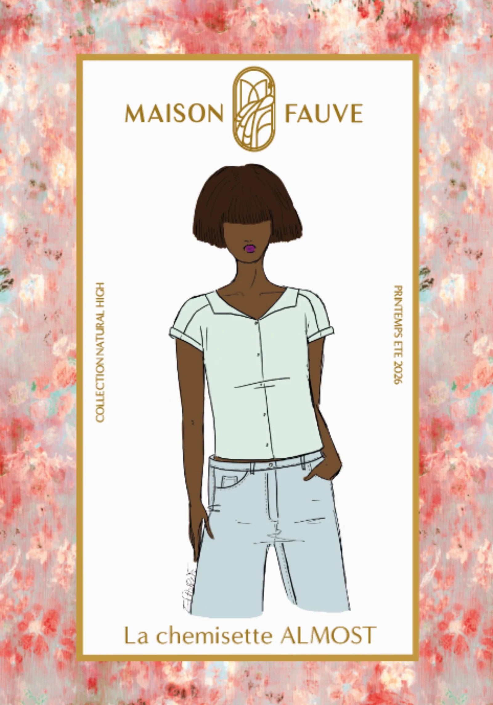 Maison Fauve - ALMOST Shirt Paper Sewing Pattern