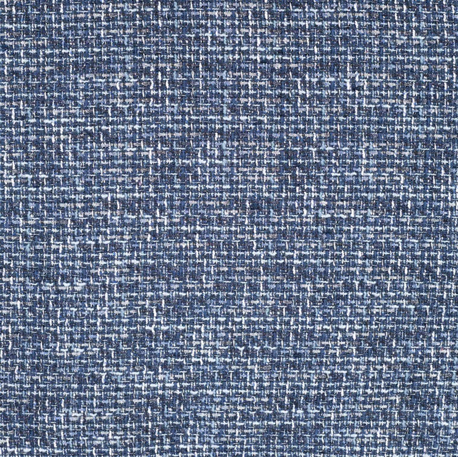 Denim Blue Chanel Boucle Fabric