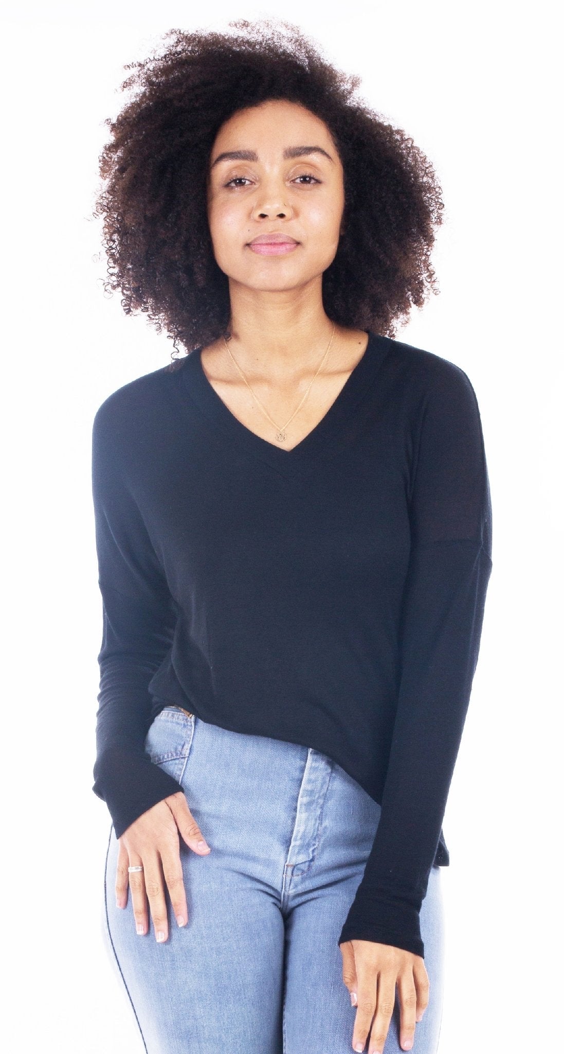 Sewing Kit - The Tabor Sweater in Merino Wool & Lace Knit Jersey - Multiple Colour & Fabric options