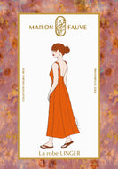 Maison Fauve - LINGER Dress Paper Sewing Pattern