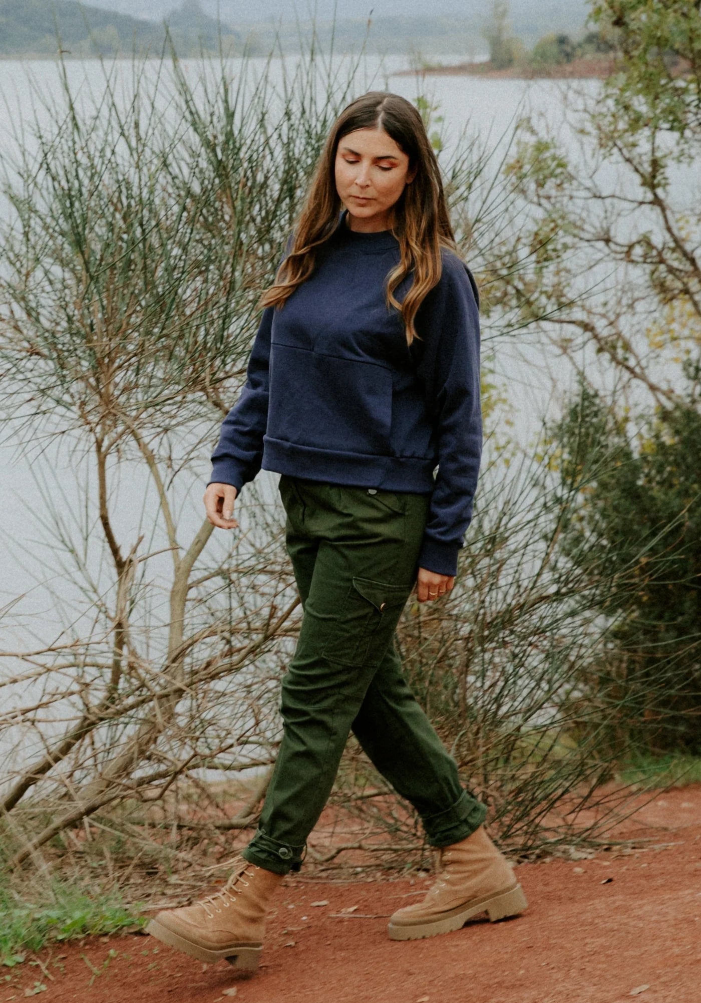 Sewing Kit - Fabric & Notions for RESSAC Sweater with NO pattern