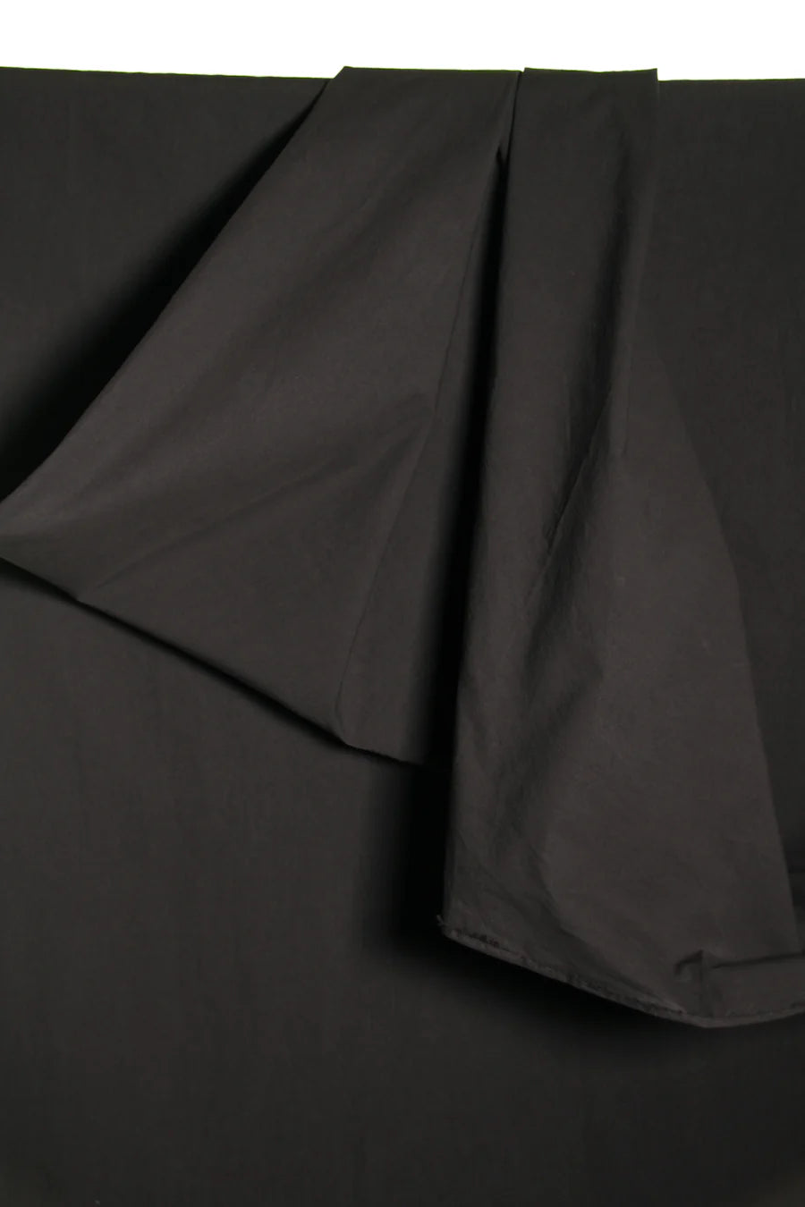 Atelier Jupe - Black Papertouch Organic Cotton