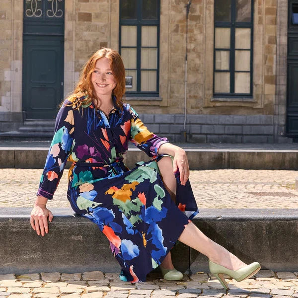 Atelier Jupe - Hazy Flowers Viscose Fabric