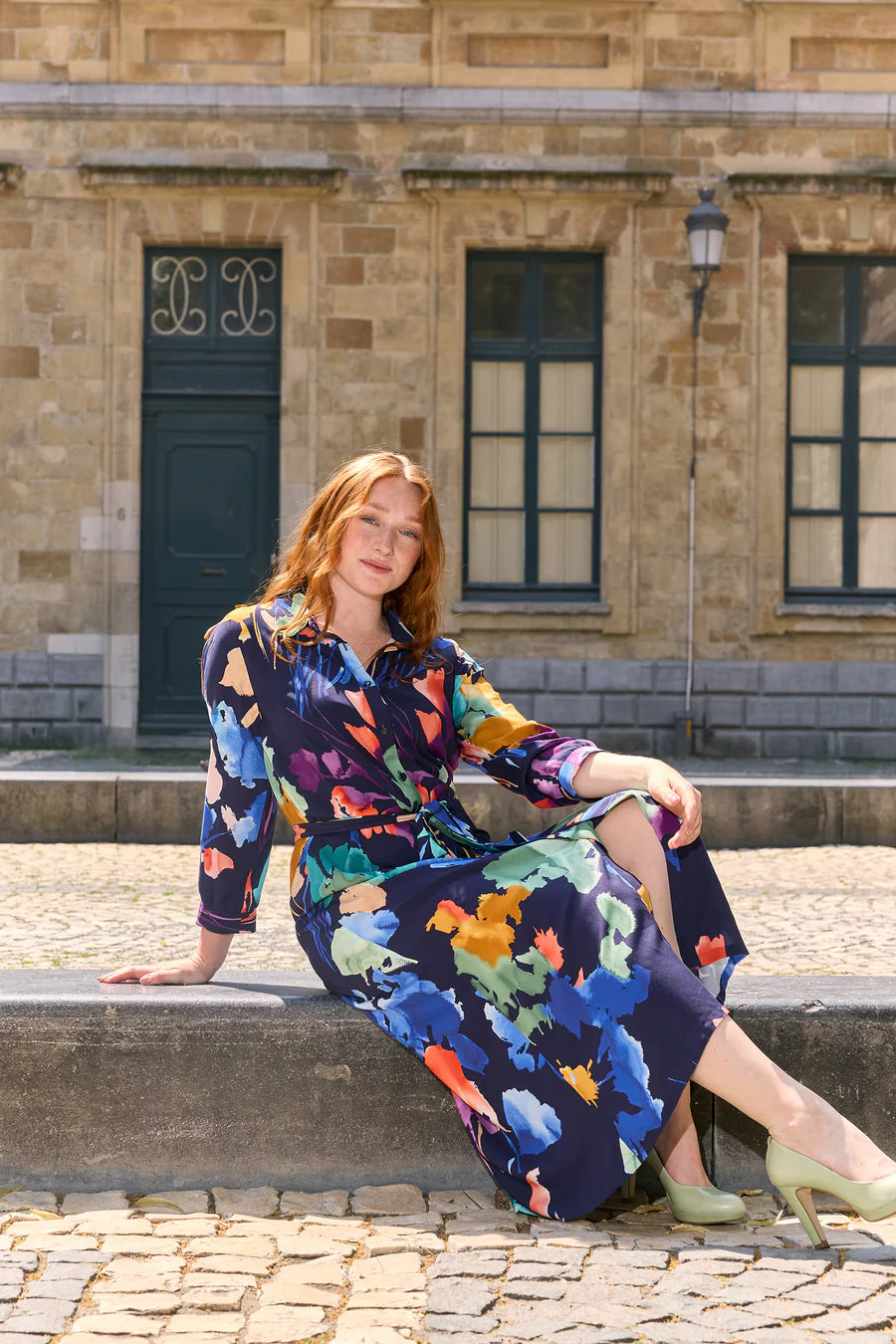 Atelier Jupe - Hazy Flowers Viscose Fabric