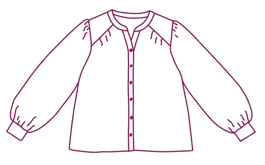 Atelier Jupe - Alexa Blouse Sewing Pattern