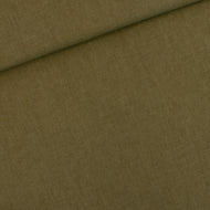 See You At Six - Lizard Green Linen Viscose Fabric