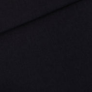 See You At Six - Natural Black Linen Viscose Fabric