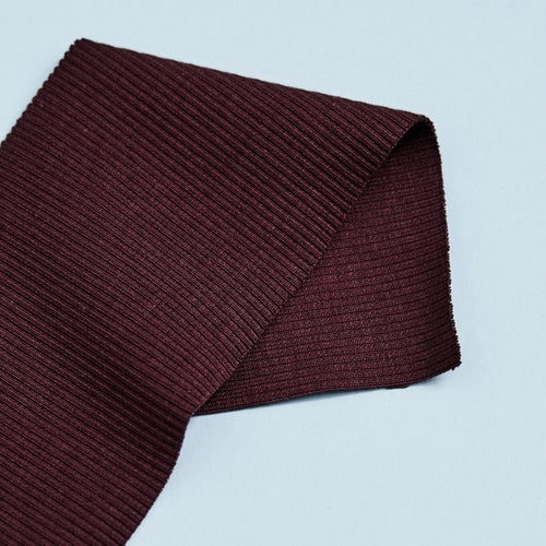 Mind The MAKER - Organic 2x1 Rib Knit Grape