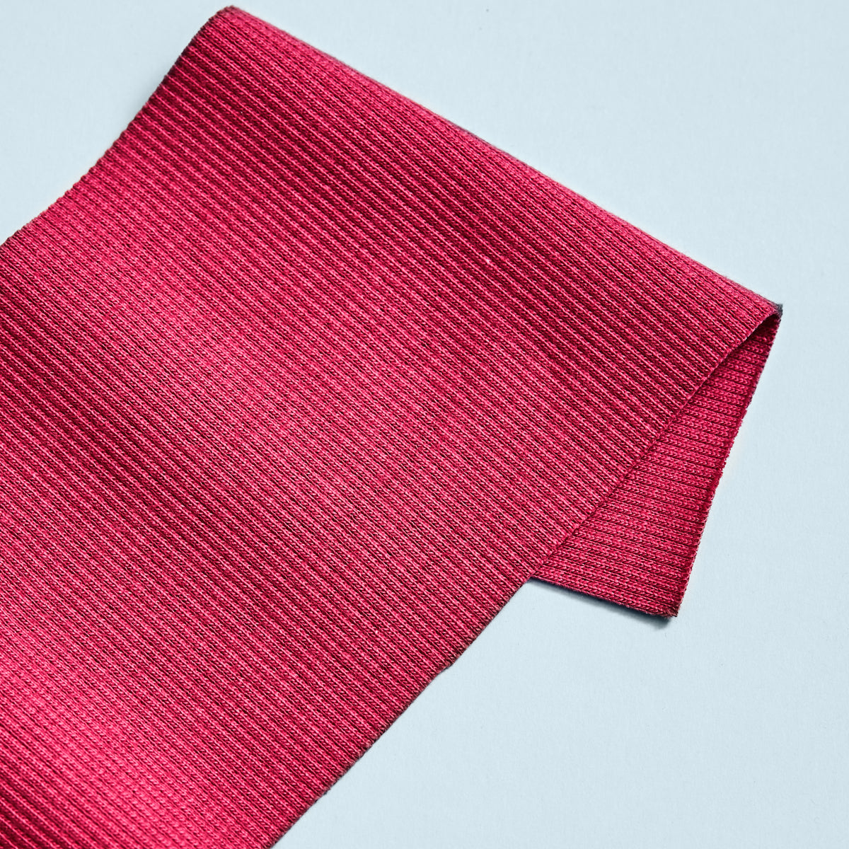 Mind The MAKER - Organic 2x1 Rib Knit Crimson