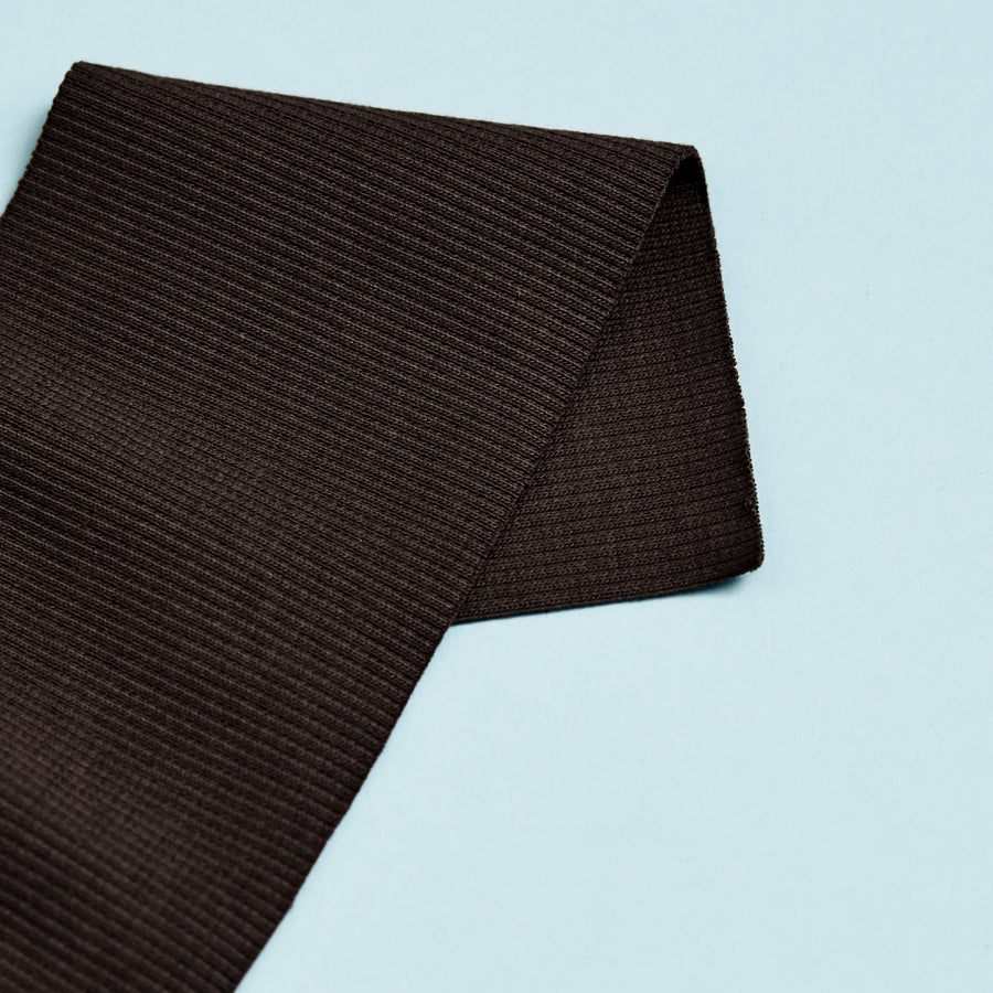 Mind The MAKER - Organic 2x1 Rib Knit Umber