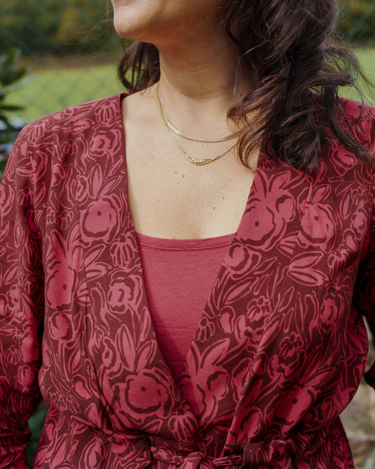 Lise Tailor - Charm Viscose Fabric with LENZING™ ECOVERO™ fibres
