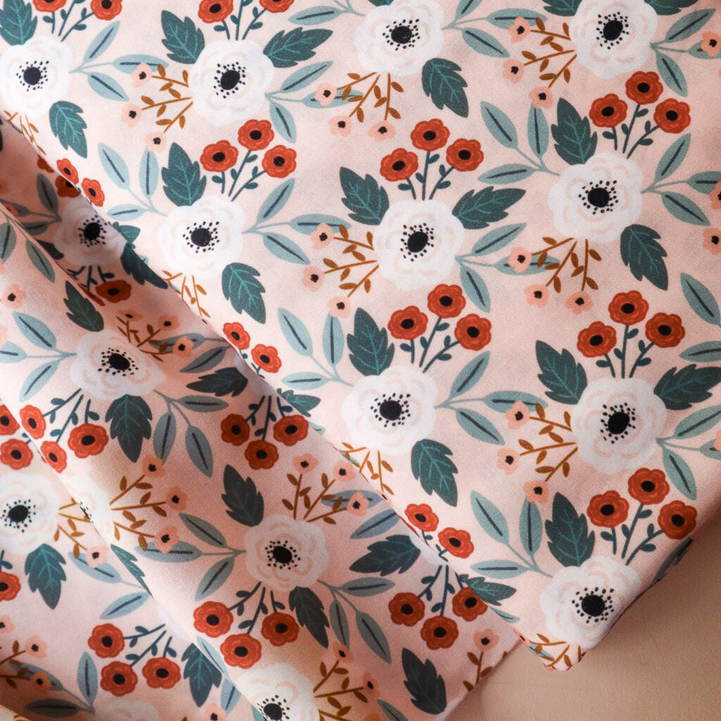 Lise Tailor - Anemone Viscose Fabric with LENZING™ ECOVERO™ fibres