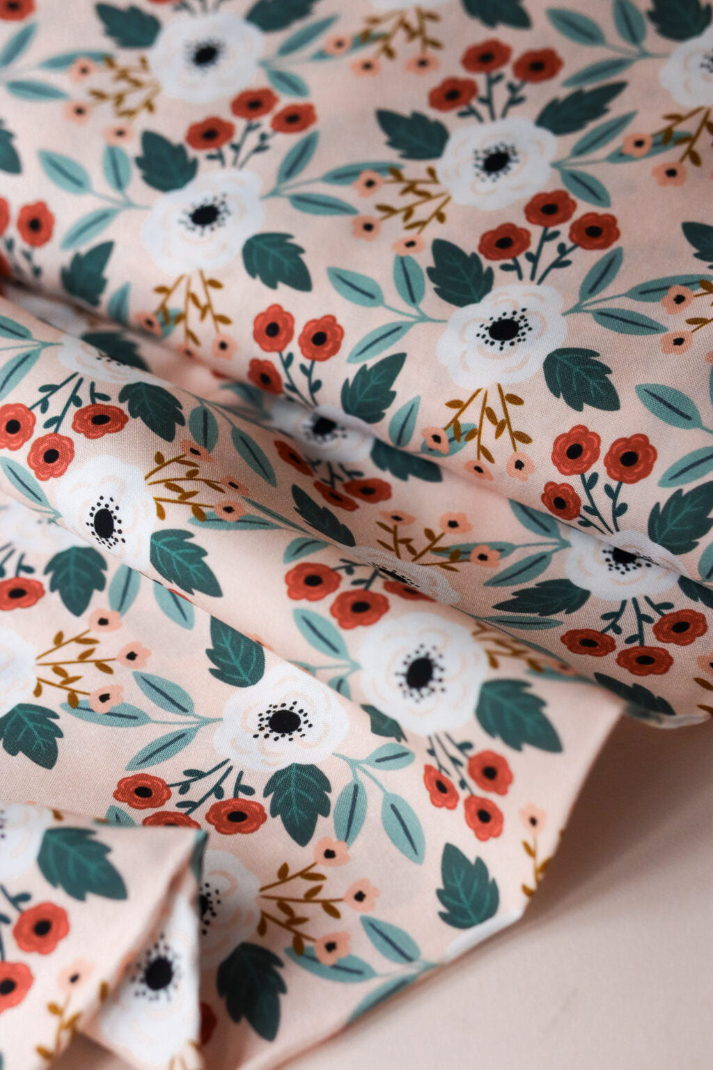 Lise Tailor - Anemone Viscose Fabric with LENZING™ ECOVERO™ fibres