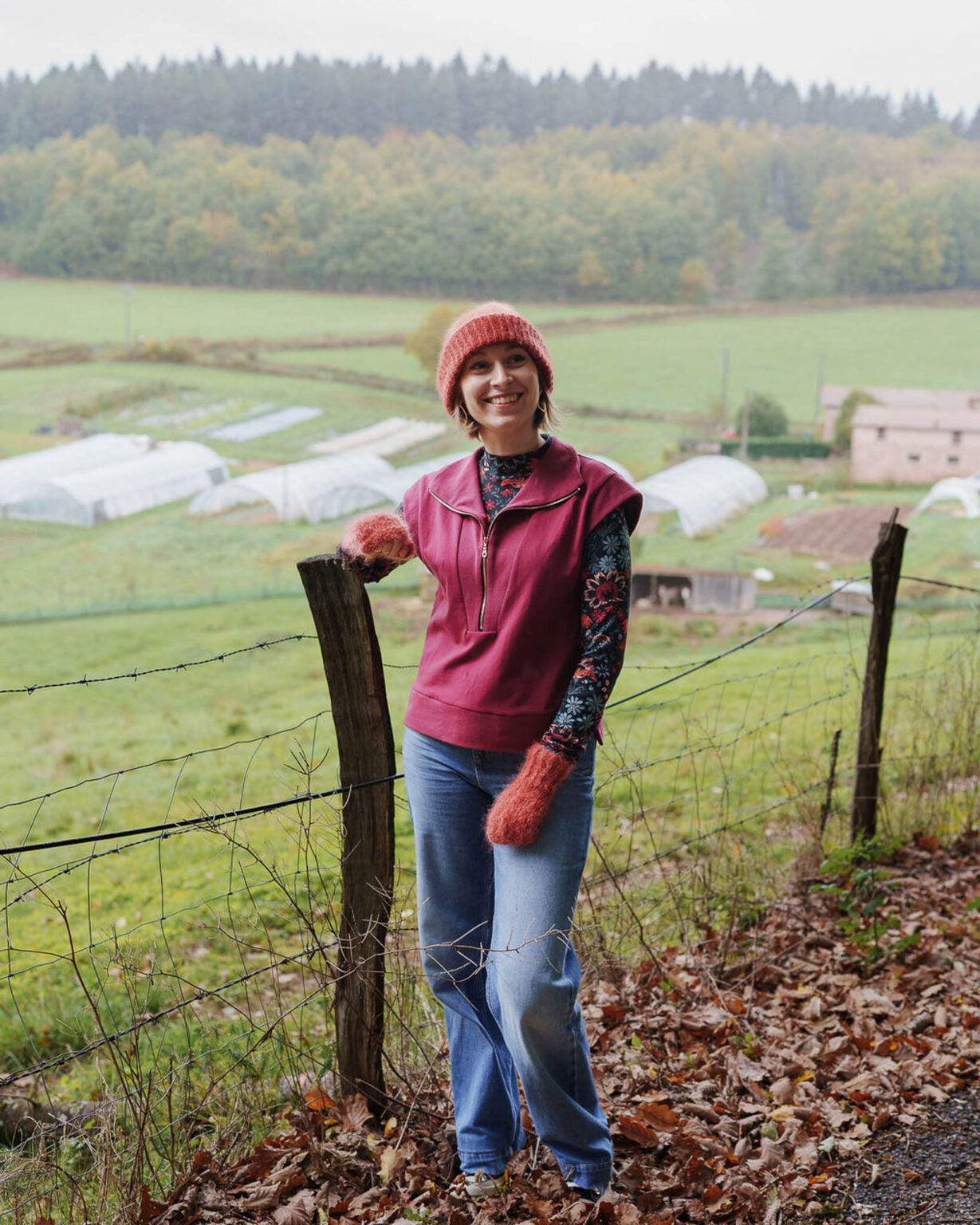 Lise Tailor - The Midnight Garden (Matrioshka) Viscose Jersey Fabric