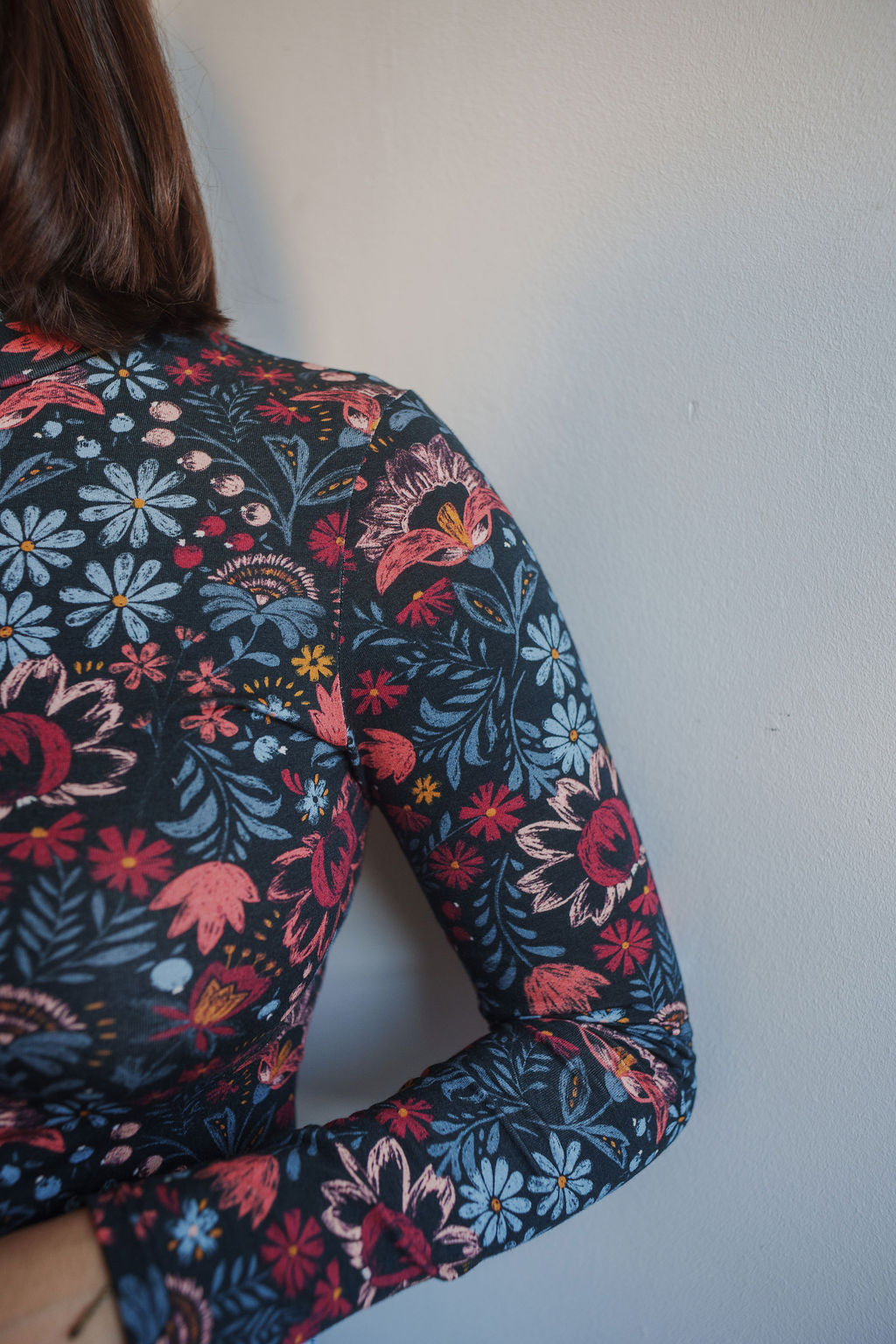 Lise Tailor - The Midnight Garden (Matrioshka) Viscose Jersey Fabric