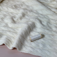 Nordic Heavy Cable Knit in Off-White