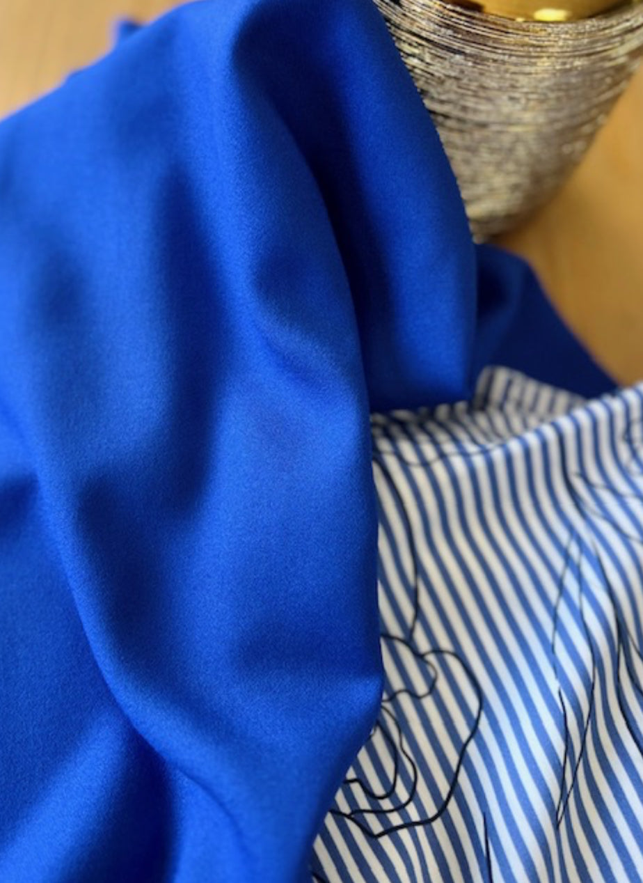 My Dress Made - Viscose Crêpe in Cobalt