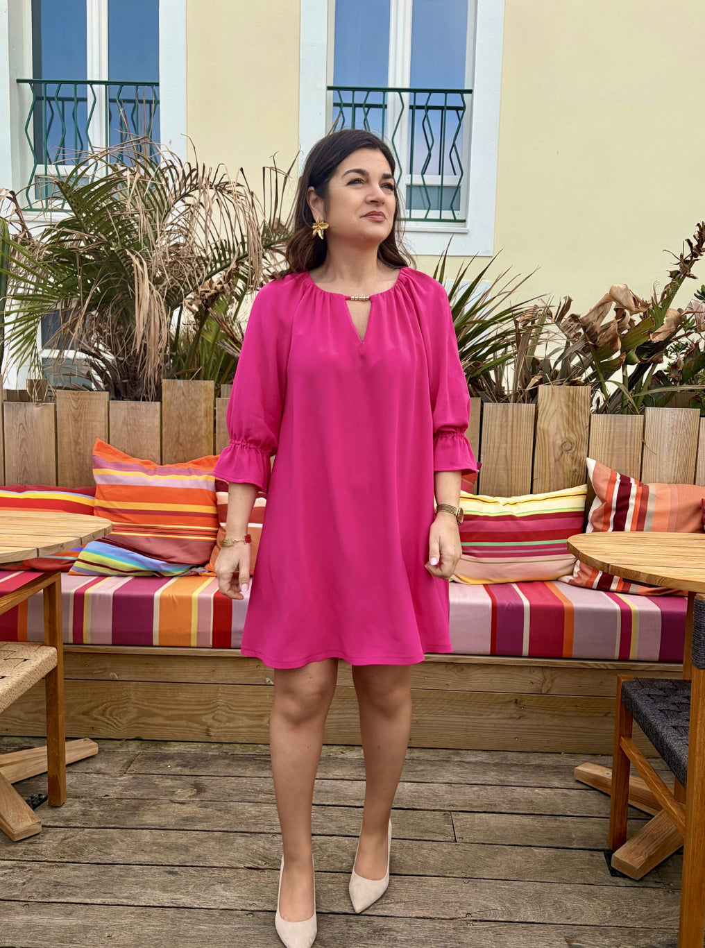 My Dress Made - Viscose Crêpe in Fuchsia