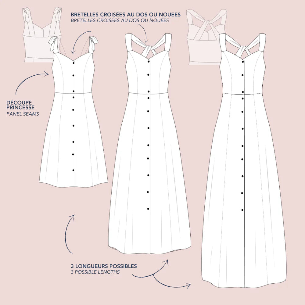Lise Tailor - Aeria Dress Sewing Pattern