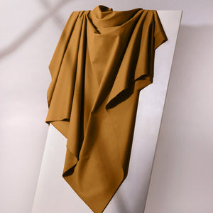 Atelier Brunette - Ochre Light Cotton Gabardine Fabric