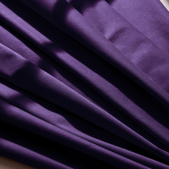 Atelier Brunette - Majestic Purple Light Cotton Gabardine Fabric