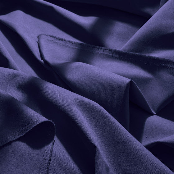 Atelier Brunette - Cobalt Light Cotton Gabardine Fabric