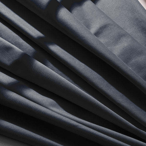 Atelier Brunette - Deep Charcoal Light Cotton Gabardine Fabric