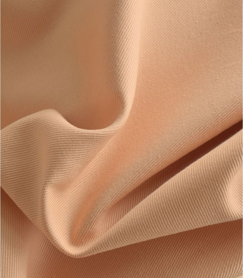 Cousette - Peach Cotton Gabardine Fabric