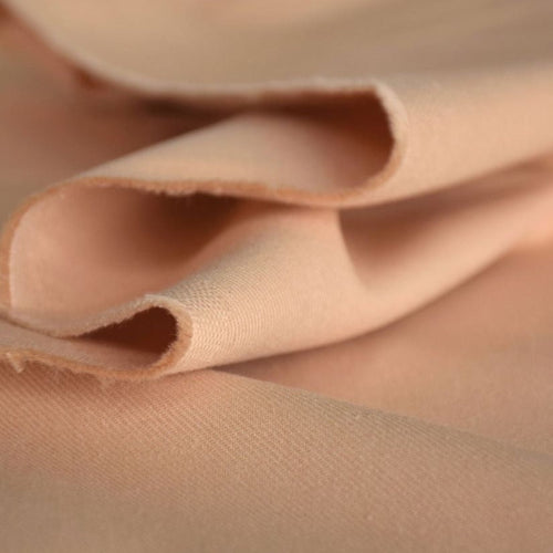 Cousette - Peach Cotton Gabardine Fabric
