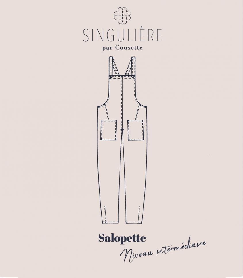 Cousette - La Salopette Dungarees Sewing Pattern