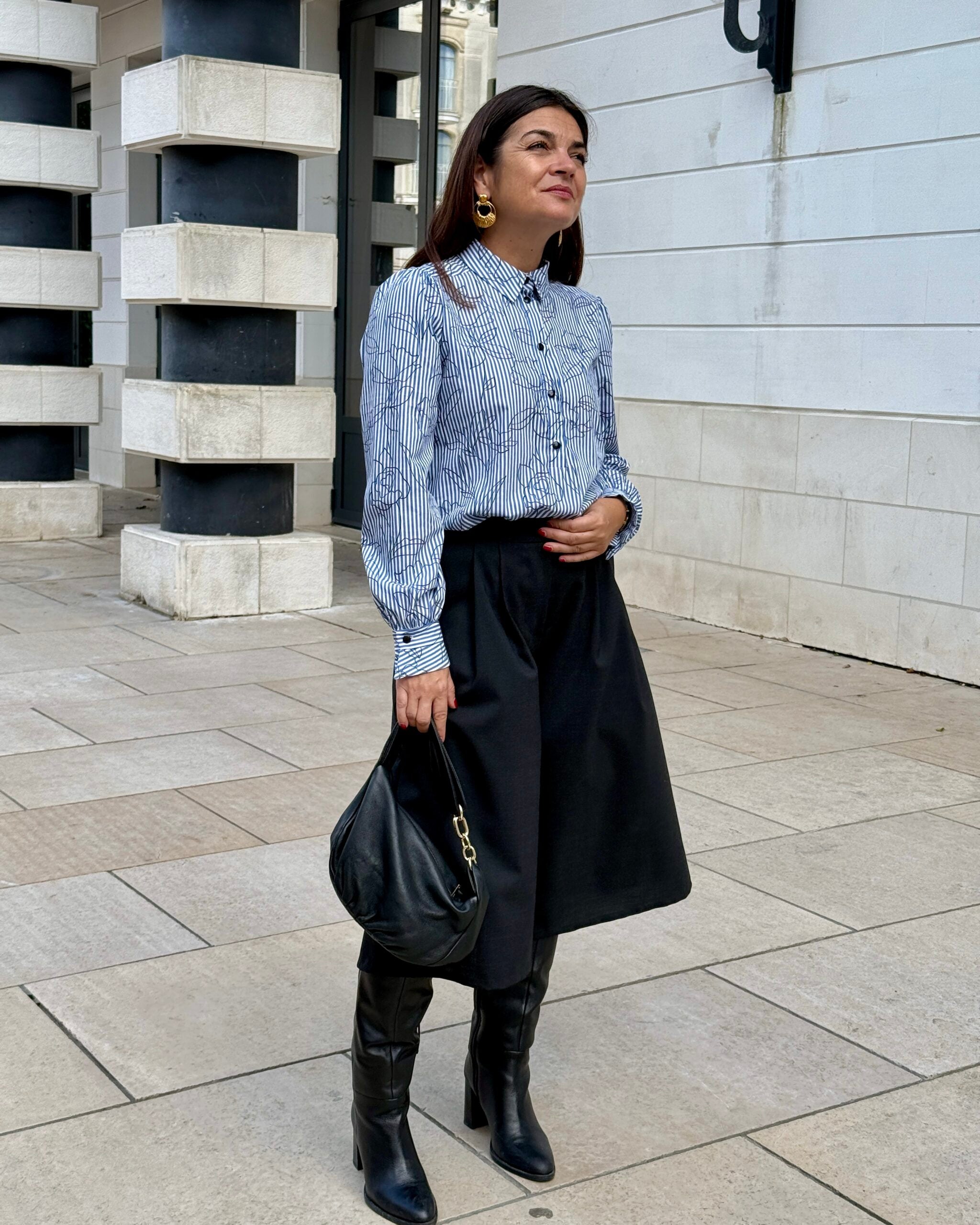 My Dress Made - Alyzee Striped & Floral Pure Cotton Fabric