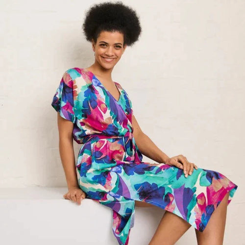 Atelier Jupe - Bright and Colourful Viscose Fabric