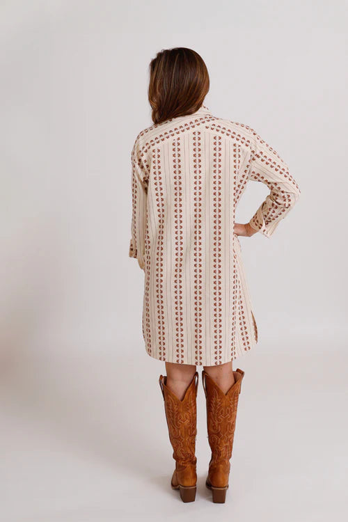 Sewing Kit - RIVI Blouse & Dress in Cotton or Linen fabrics (multiple choice of colours & stripes)