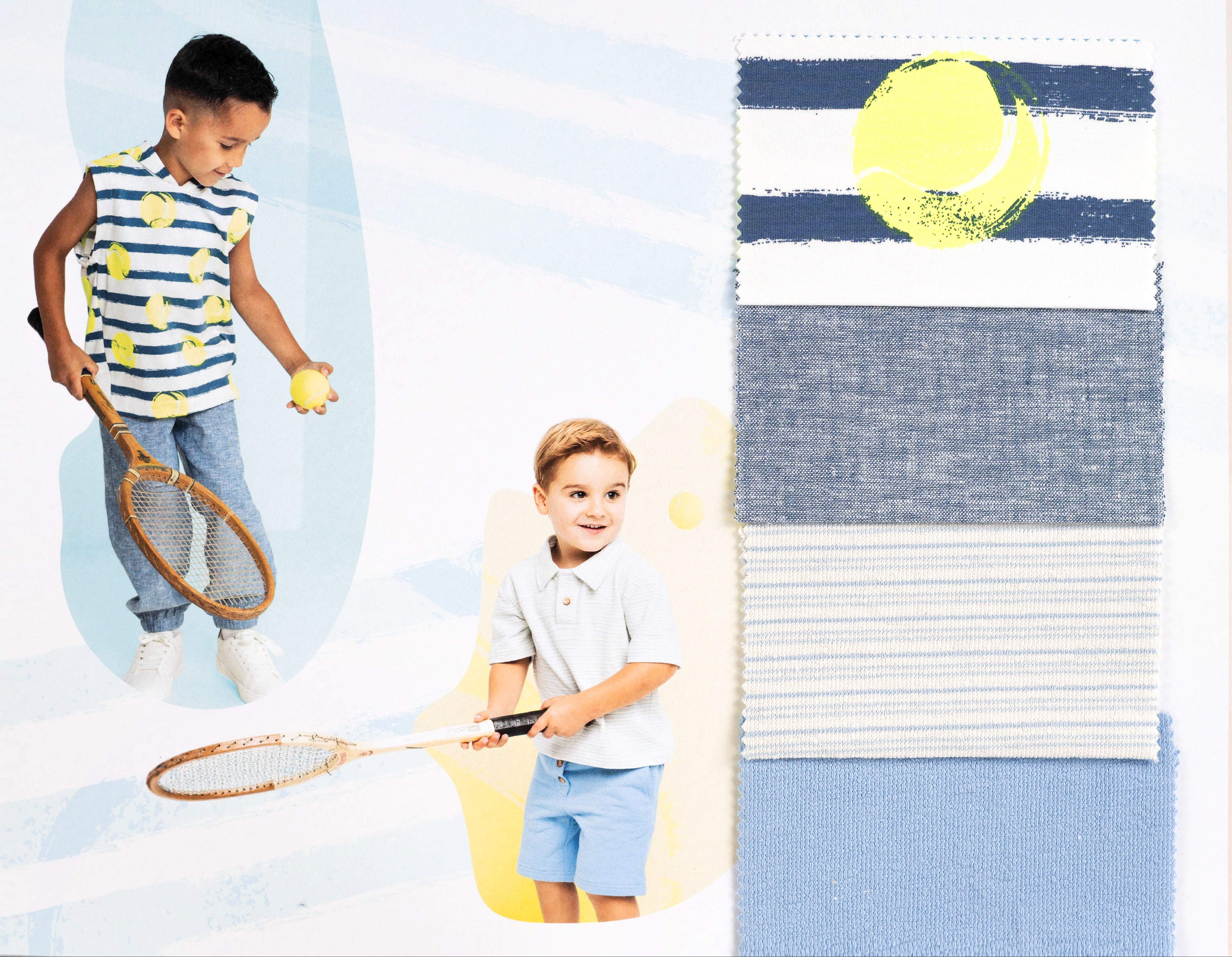 Yarn Dyed Pure Cotton Striped Terry Knit