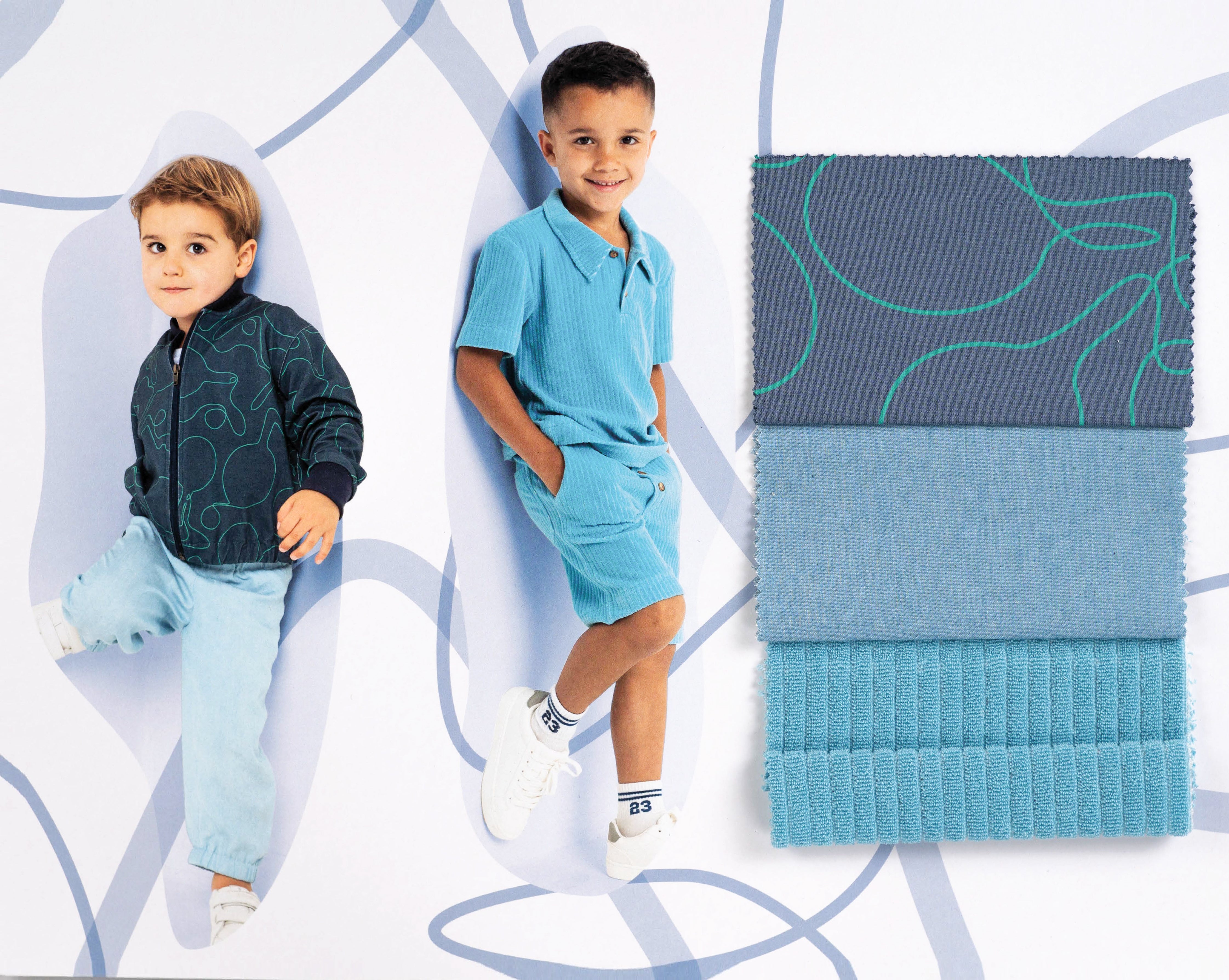 Tennis Racket Cotton French Terry